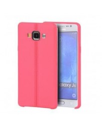 Funda Case para Samsung Galaxy J5 de Plastico tipo TPU Flexible -Rosa - Envío Gratuito