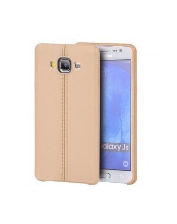Funda Case para Samsung Galaxy J5 de Plastico tipo TPU Flexible -Gold - Envío Gratuito