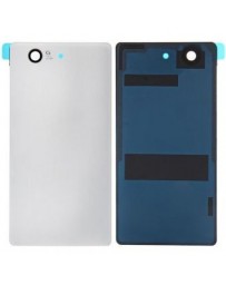 cubierta de la cubierta Battery Door Back Housing Cover for Sony Xperia Z3 Mini blanco. - Envío Gratuito