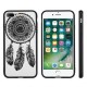 Funda Case Crystal para Iphone 7 Plus Protector de Plástico Rigido-Dream Catcher Negro - Envío Gratuito