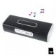 Portable Wireless Bluetooth Speaker rectangulo patron soporte NFC  aux  TF tarjeta - negro. - Envío Gratuito
