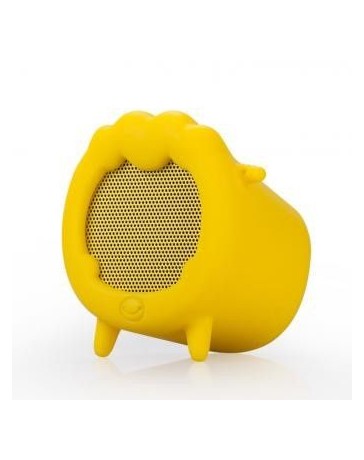 Momax ovejas patron Portable Wireless Stereo Bluetooth Speaker w  Microphone - amarillo. - Envío Gratuito