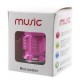 S28 metal shell Mini altavoz Bluetooth estereo con microfono para iPhone Samsung Sony - Rose. - Envío Gratuito