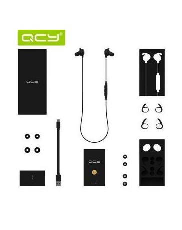 Qcy qy19 Wireless Bluetooth v4.1 musica Deportes auriculares en la oreja los auriculares - blanco - Envío Gratuito