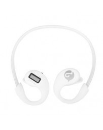 Mogco SD1 LCD pedometer v4.1 deportes auricular Bluetooth para iPhone Samsung - blanco - Envío Gratuito