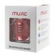S28 metal shell Mini altavoz Bluetooth estereo con microfono para iPhone Samsung Sony - rojo. - Envío Gratuito