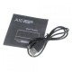 A10 metal piel Stereo manos libres Bluetooth altavoz con luces LED apoyo TF tarjeta - negro. - Envío Gratuito