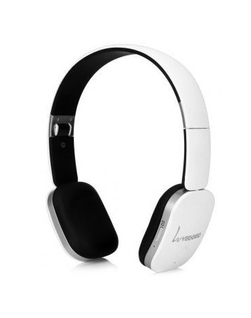 Auriculares Plegables VEGGIEG V6800N Bluetooth V4.0 + Manos Libres EDR con Micrófono e Interfaz USB-Blanco. - Envío Gratuito