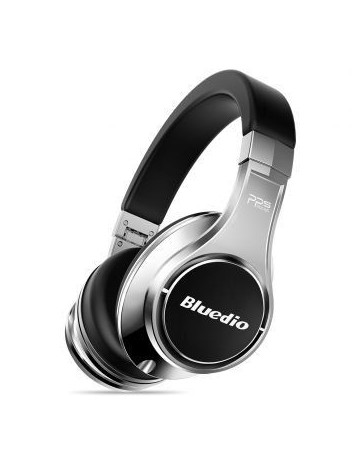 Audífonos diadema bluetooth Bluedio U (UFO) sonido 3D HiFi gran acabado Negro y Plateado - Envío Gratuito
