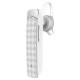 Devia Lattice patron Bluetooth 4.1 gancho para la oreja Auriculares con MIC - blanco - Envío Gratuito