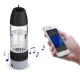 Botella De Agua De Deporte Al Aire Libre Altavoz De Bluetooth 400ml Botella 10m Inalámbrico Bluetooth 3.0 Altavoz - Negro - Enví