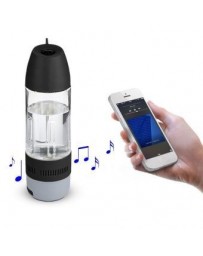 Botella De Agua De Deporte Al Aire Libre Altavoz De Bluetooth 400ml Botella 10m Inalámbrico Bluetooth 3.0 Altavoz - Negro - Enví