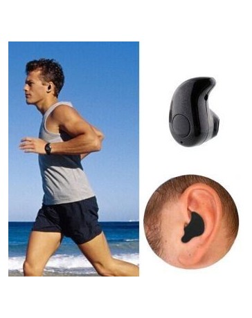 Venta negro mini Stealth Wireless Bluetooth auricular Headset para iPhone LG - Envío Gratuito