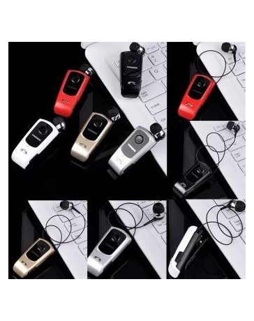 EW audifonos FineBlue F920 solapa retráctiles llamadas de denuncia 4.0 auricular Bluetooth de voz blanco por vibración - Envío G