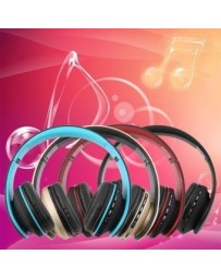 EW audifonos 4-en-1 auricular plegable auriculares Bluetooth negro y azul - Envío Gratuito