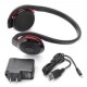 BH-503 Bluetooth Stereo auricular manos libres - Negro + Rojo - Envío Gratuito