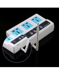 EH 3 sockets remoto del interruptor de control inalámbrico del teléfono móvil GSM SIM inteligente zócalo - Envío Gratuito