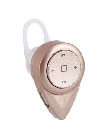 A9 Estéreo Mini Bluetooth Wireless Music CSR4.1 + EDR Auriculares mano libre auriculares con micrófono (Oro) - Envío Gratuito
