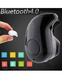 Duola Venta negro mini Stealth Wireless Bluetooth auricular Headset para iPhone LG - Envío Gratuito