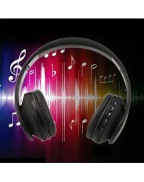 EW audifonos 4-en-1 auricular plegable negro auricular Bluetooth - Negro - Envío Gratuito