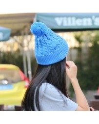 Fashion WM3 Earphone Soft Warm Beanie Hat Wireless Bluetooth 3.0 Smart Cap Headset - Envío Gratuito