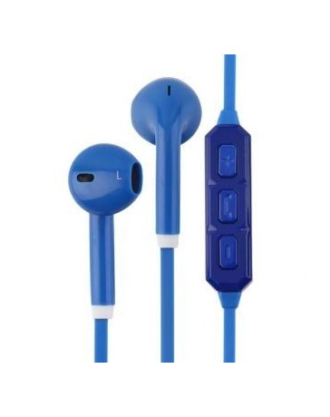 EH Auricular inalámbrico Bluetooth Auricular estéreo universal manos libres H5-Azul - Envío Gratuito