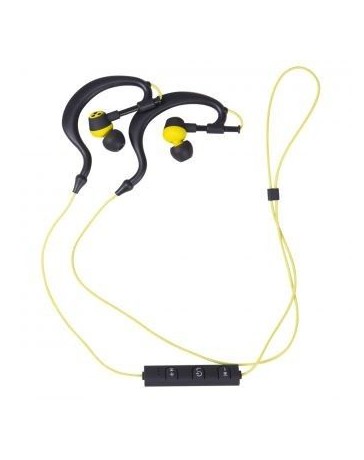 Sílaba D700 moda deportiva inalámbrica Bluetooth V4.1 In-Ear auriculares estéreo w  Mic - amarillo + negro - Envío Gratuito
