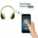 Audifonos Headphone EXCELVAN Bluetooth V3.0-Verde - Envío Gratuito