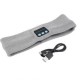 EH Manos libres Bluetooth música deportes llamada Knit Headband bandea Diadema Bluetooth music-Gris claro - Envío Gratuito