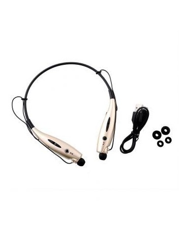 Duola Nuevo oro color Wireless Bluetooth auricular estéreo auriculares para iPhoneSamsung - Envío Gratuito
