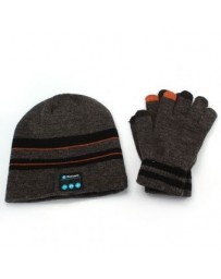 Best Collaboration Unisex Winter Soft Warm Hat Wireless Bluetooth Smart Cap Headset Headphone - Envío Gratuito