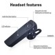 Fashion Exquisite Wireless Monaural Stereo Bluetooth 4.0 Headset Earphone Headphone with Microphone - Envío Gratuito