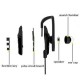 louiwill Bluetooth 4.1 Deportes Auriculares inalámbricos cancelación de ruido en la oreja los auriculares estéreo, Negro - Envío