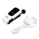 Duola Inalámbrico Fineblue F920 retráctil Bluetooth 4.0 auricular para el iPhone 6 HTC blanco - Envío Gratuito