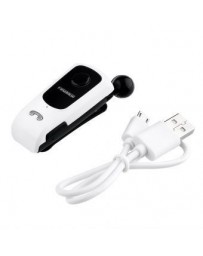 Duola Inalámbrico Fineblue F920 retráctil Bluetooth 4.0 auricular para el iPhone 6 HTC blanco - Envío Gratuito