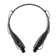 Duola Estilo y sonido negro Sport Bluetooth auricular estéreo para iPhoneSamsung HTCLG - Envío Gratuito