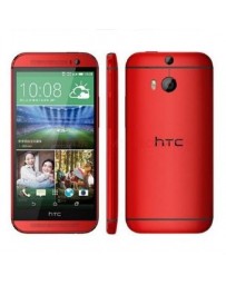 Reacondicionado Smartphone Libre HTC One M8 (4G Android Qualcomm Quad Core 32GB 5)Desbloqueado -Rojo EU plug - Envío Gratuito