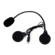 Generic Motocicleta Micrófono Auriculares Casco Con Mini Jack 8pin Usb - Envío Gratuito