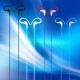 EW audifonos YY-201 BT-1 auriculares Bluetooth colgar tipo oreja azul - Envío Gratuito