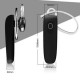 Auricular Bluetooth con y micrófono - Manos libres y Audífonos (Negro) - Envío Gratuito