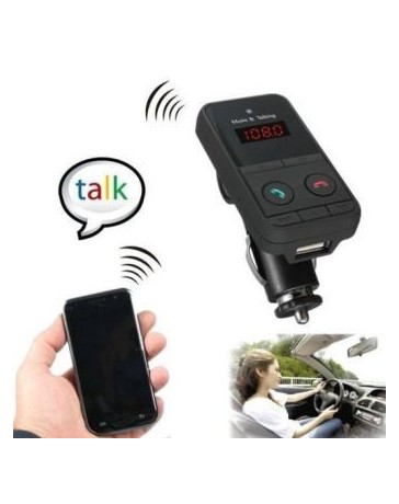Car Kit manos libres Bluetooth FM transmisor USB SD MP3 control remoto reproductor remoto - Envío Gratuito