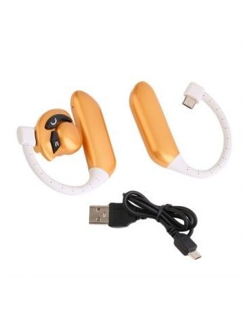 ER Wireless 4.0 UFO unilateral del oído auricular estéreo Bluetooth de oro. - Envío Gratuito