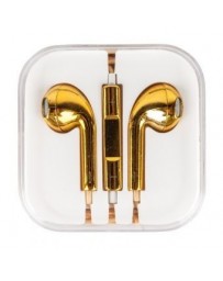 Auricular con Micrófono para iPhone 5iPhone5S-Dorado - Envío Gratuito