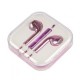 Auricular con Micrófono para iPhone 5iPhone5S-Rosado - Envío Gratuito