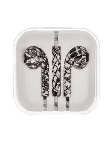 Auricular con Micrófono para iPhone 5iPhone5S-patrón serpiente - Envío Gratuito