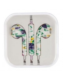 Auricular con Micrófono para iPhone 5Phone5S-Floral - Envío Gratuito