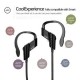 Deporte Bluetooth Wireless Stereo auricular auriculares para el iPhone para Androdid - Envío Gratuito