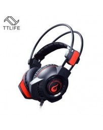 Gaming Headphone With Glowing Vibration Generico 3CEX016-Negro - Envío Gratuito