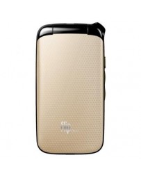 Flip Neo Celular 2G Estilo Folder Botón de Rescate-Light Gold - Envío Gratuito