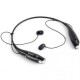 Auriculares de la célula del teléfono de la música de la música Auricular del deporte para LG Samsung Blanco (negro) - Envío Gra